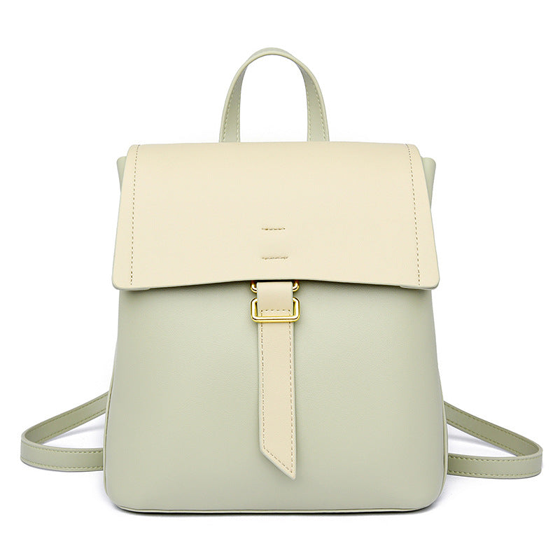 Women's Comfortable Soft Leather Commuter Fashion Backpacks