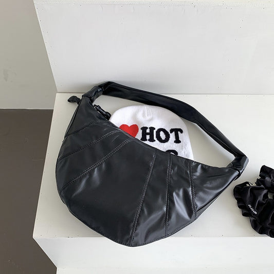 Women's Soft Leather Dumpling Summer Niche Leisure Shoulder Bags
