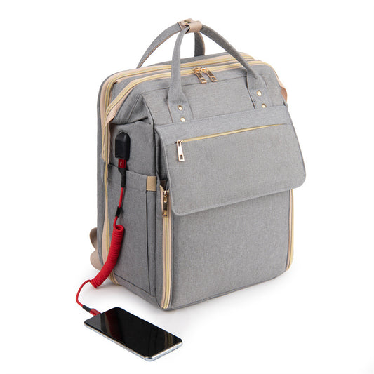Diaper Charging With Mosquito Net Sunshade Bags