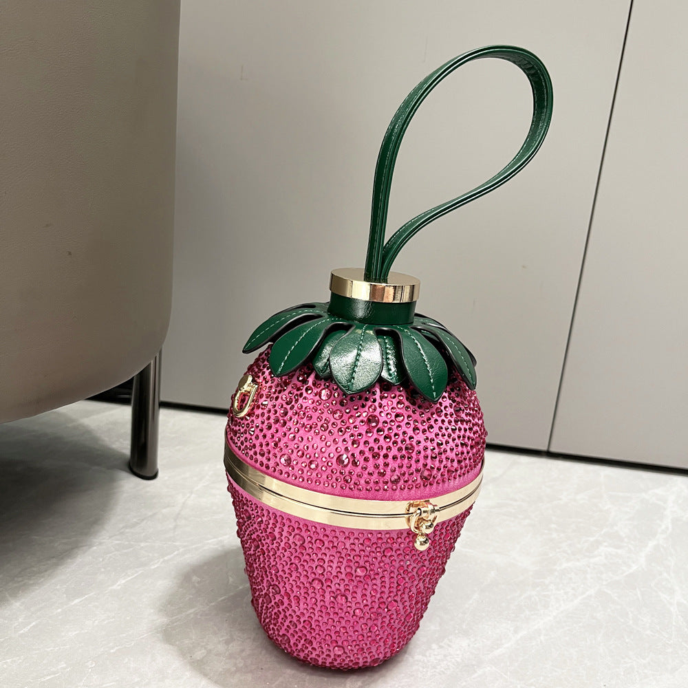 Women's Graceful Comfortable Beautiful Rhinestone Dinner Handbags