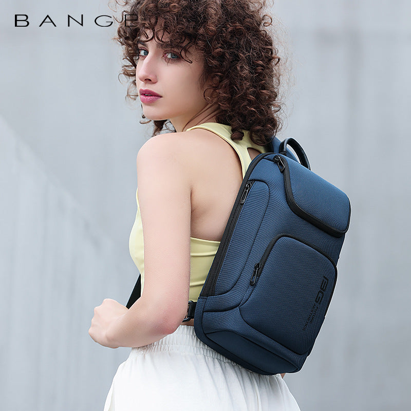 Men's Elegant Korean Light Business Trendy Men's Chest Bags