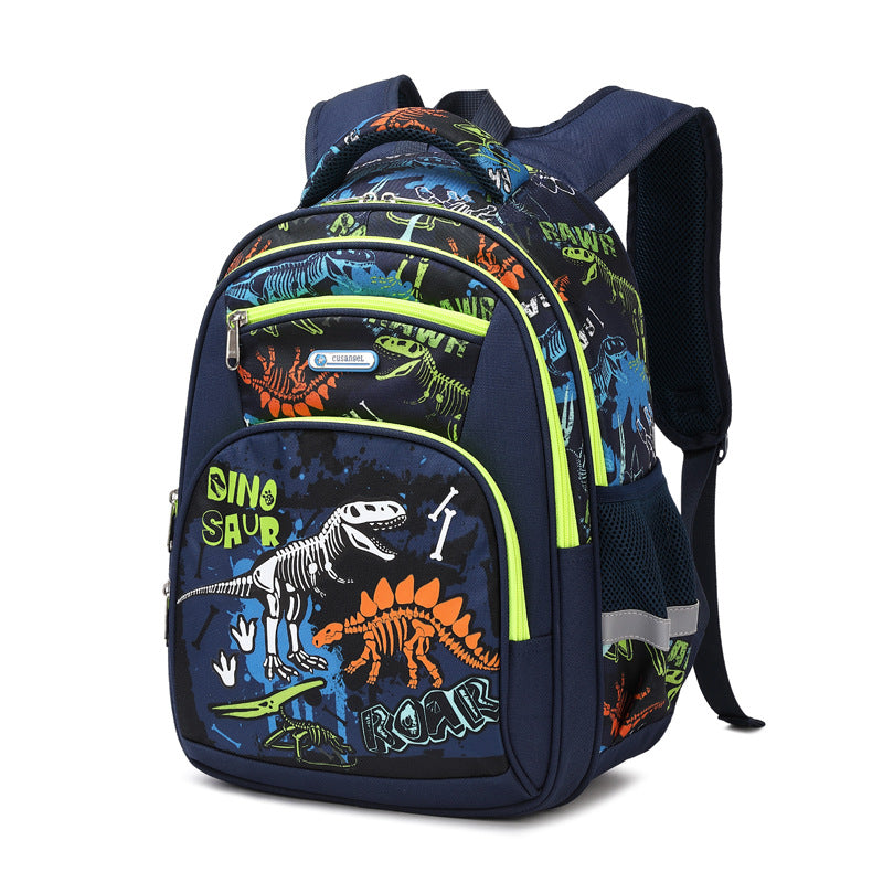 Grade To Boy Burden Reduction Spine Elementary School Students' Schoolbags
