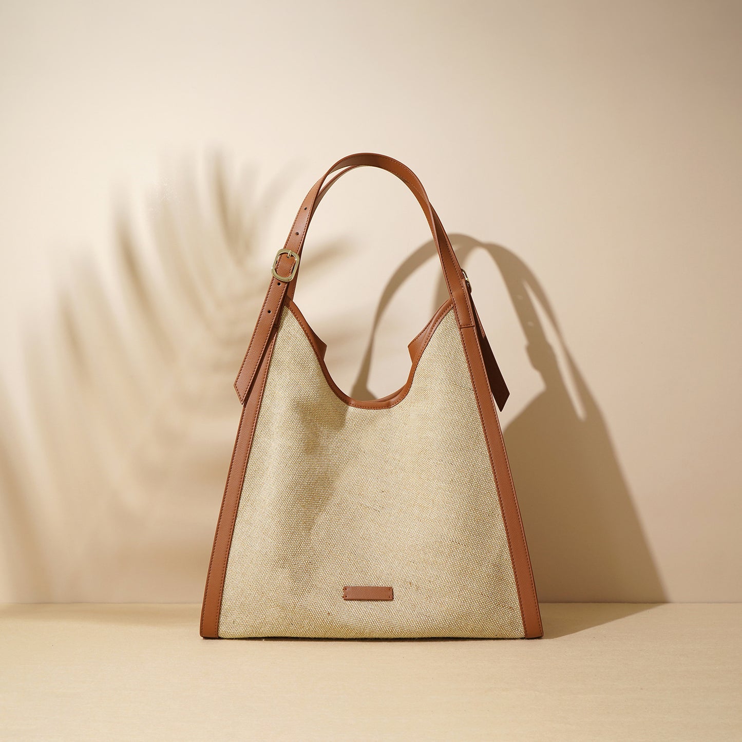 Women's Capacity Cotton Linen Simplicity Commuter Underarm Cloth Shoulder Bags