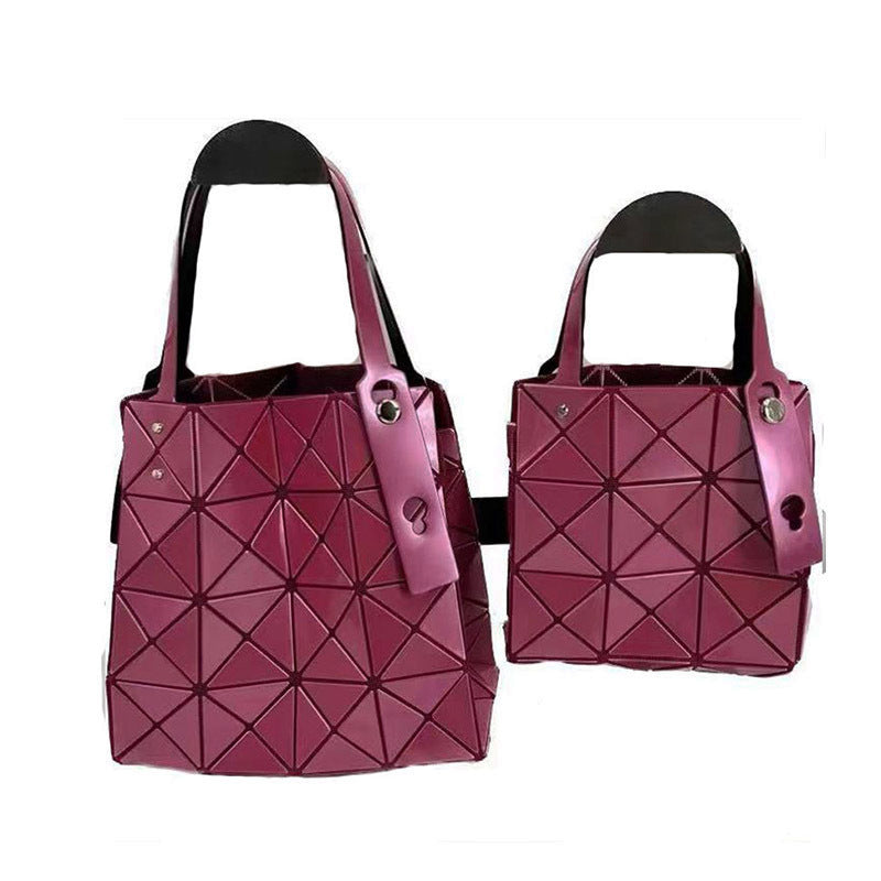 Women's September Diamond Box Fashion Underarm Geometric Handbags