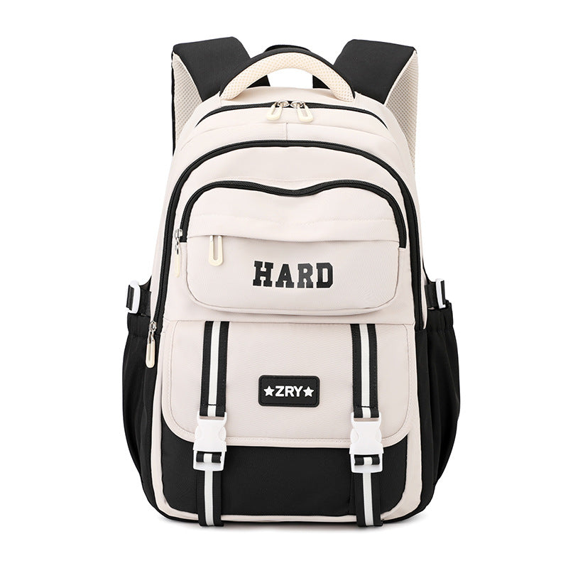 Natural Fish Junior High Large Capacity Middle School Students' Schoolbags