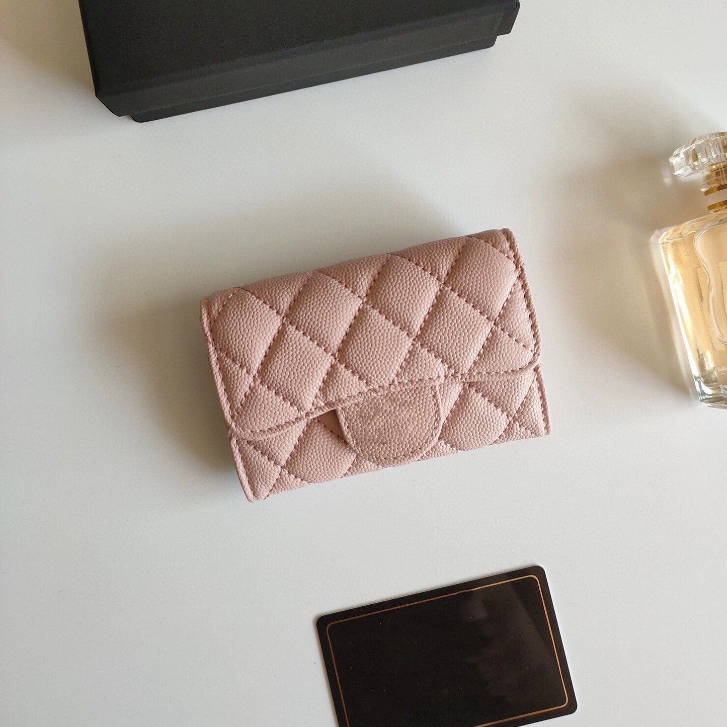 Two Fold Fashion Letter Storage Carrying Card Holder