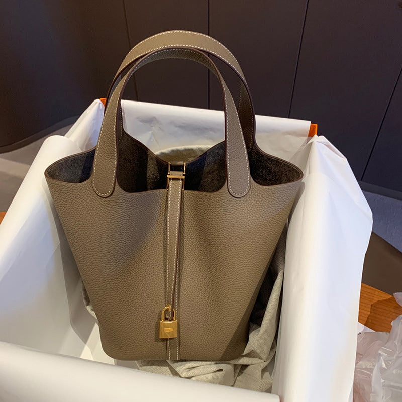 Women's Vegetable Basket For Hand Holding Fashion Bucket Bags