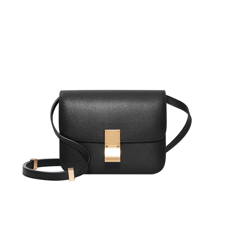 Women's Genuine Leather High Sense One Small Square Bags