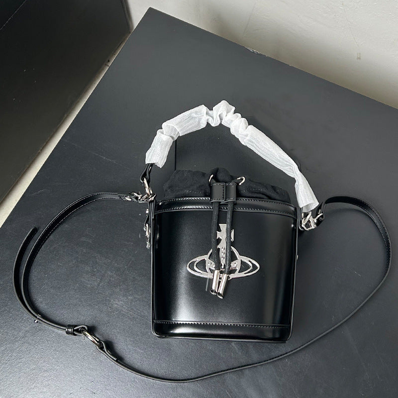 Women's Dowager Genuine Leather Letter Pouch Shoulder Bags