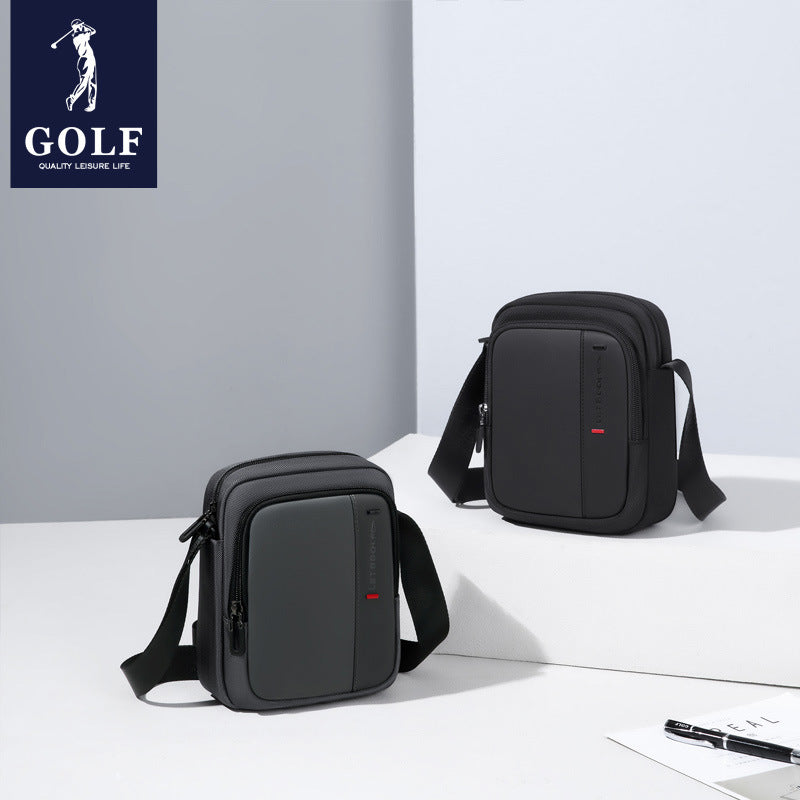 Men's Single Waterproof Large Capacity Lightweight Mobile Men's Shoulder Bags
