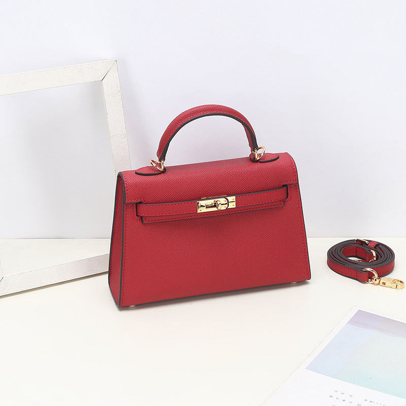 Palm Print Calf Leather Second Generation Kai Bags