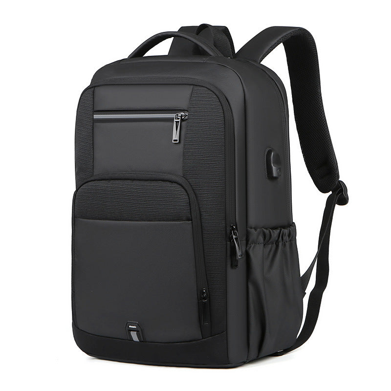 Men's Business Large Capacity Computer Waterproof Derm Backpacks