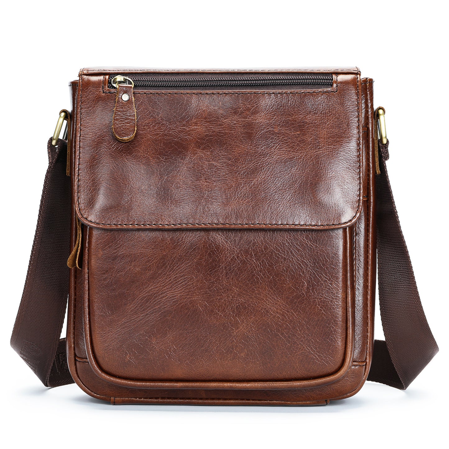 Men's Glamorous New Leather Cowhide Business Men's Messenger Bags