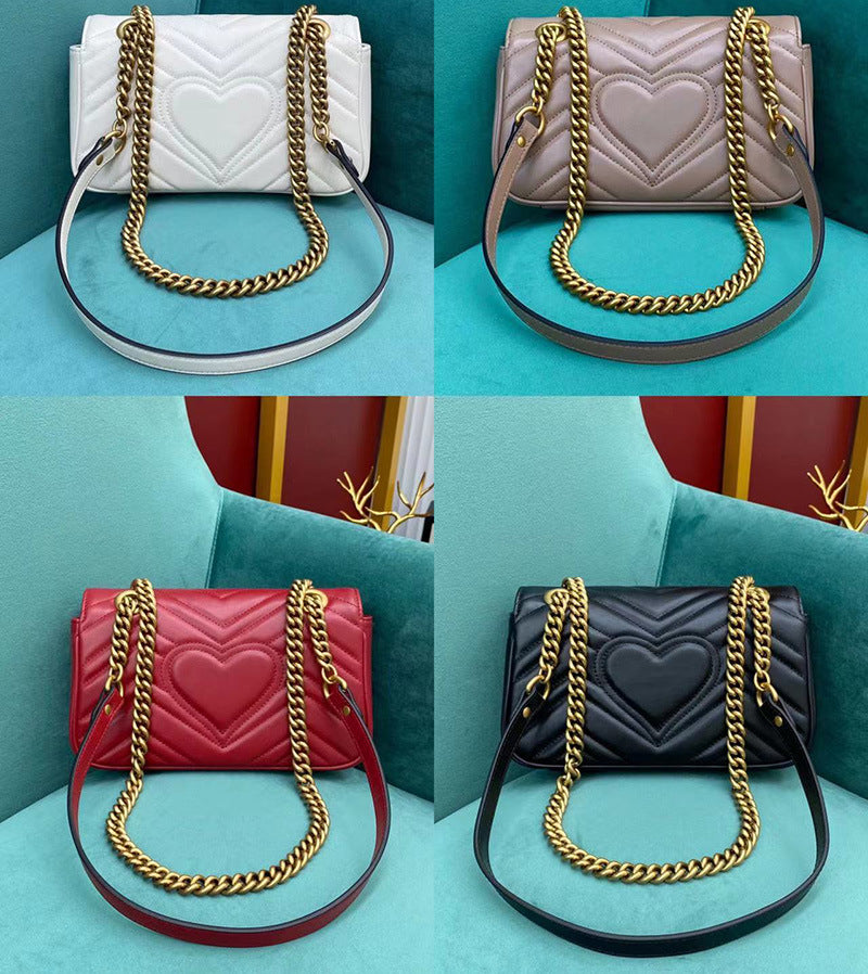Women's Original Portable Heart Mini Dionysian Chain Bags