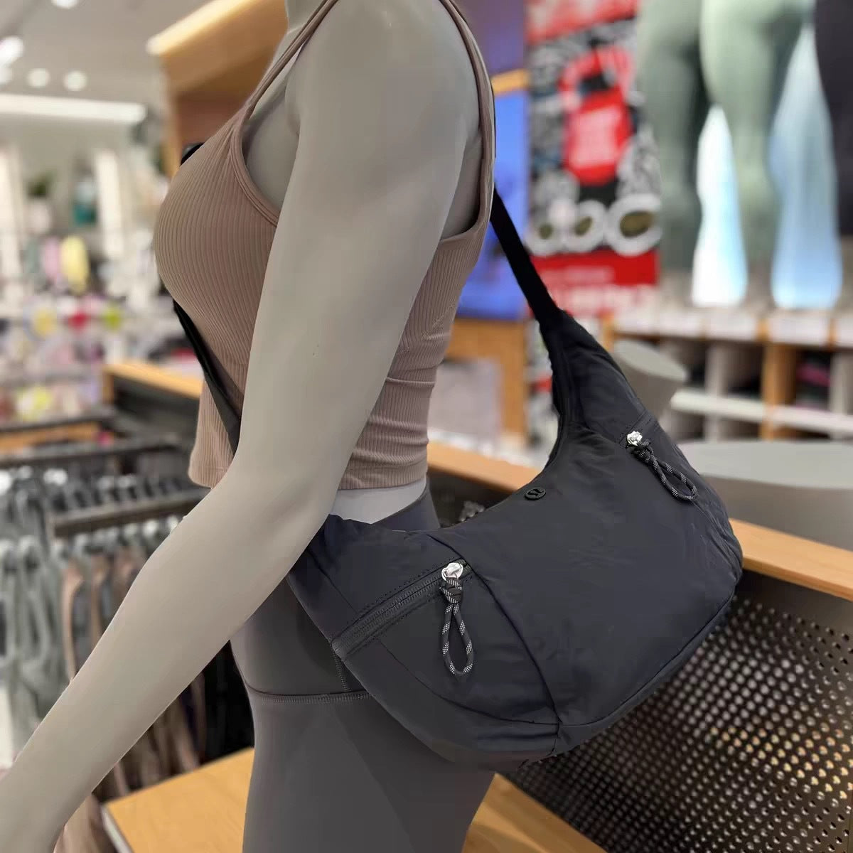 New Graceful Croissant Large Capacity Underarm Crossbody Bags