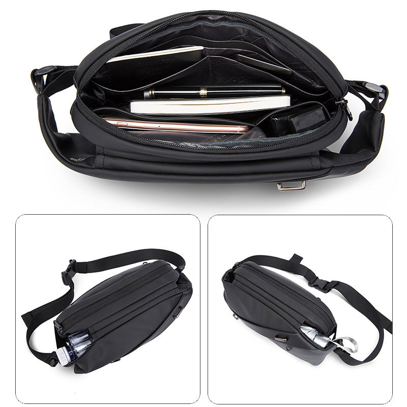Men's Korean Style Trendy Leisure Pouch Men's Chest Bags