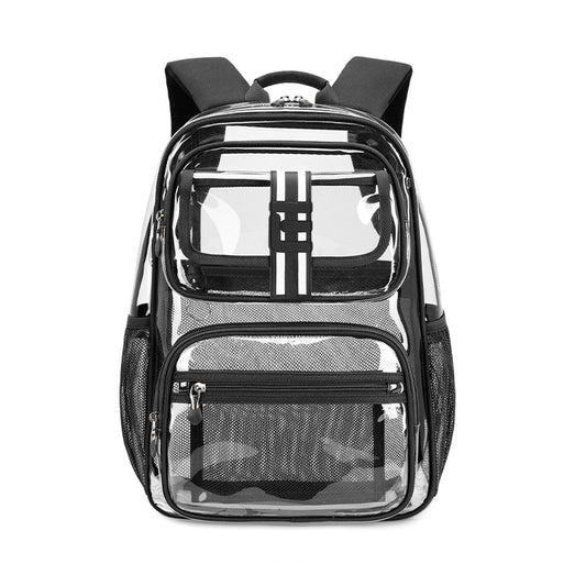 Women's Fashion Transparent Cartoon Material Jelly Backpacks