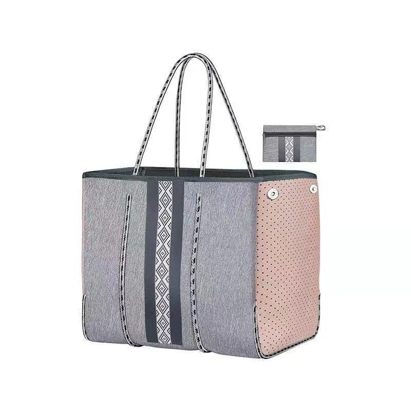 Women's Fashion Neoprene Big Large Beach Travel Bags