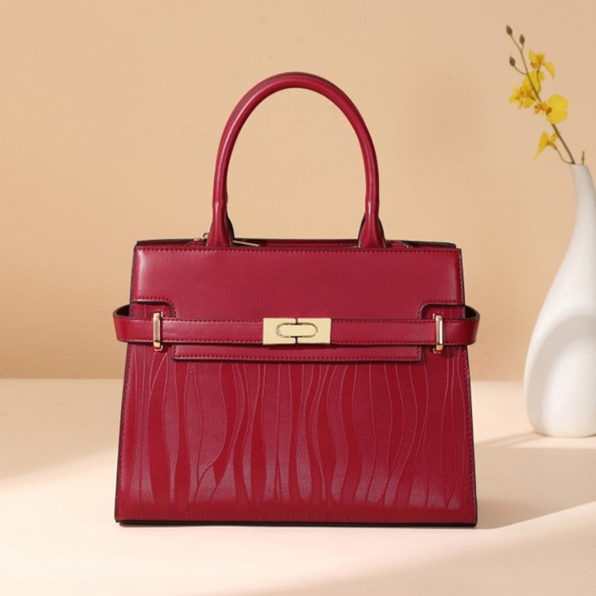 Texture Wedding Female Bride Style Large Bags
