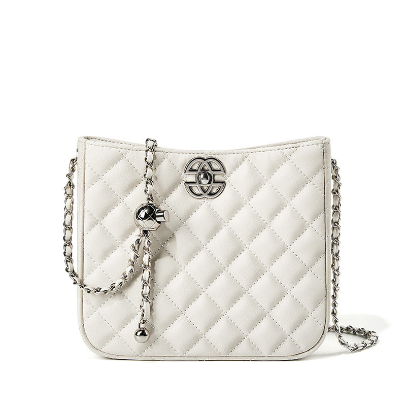 Women's Commuter Chain Genuine Leather Style One Bags