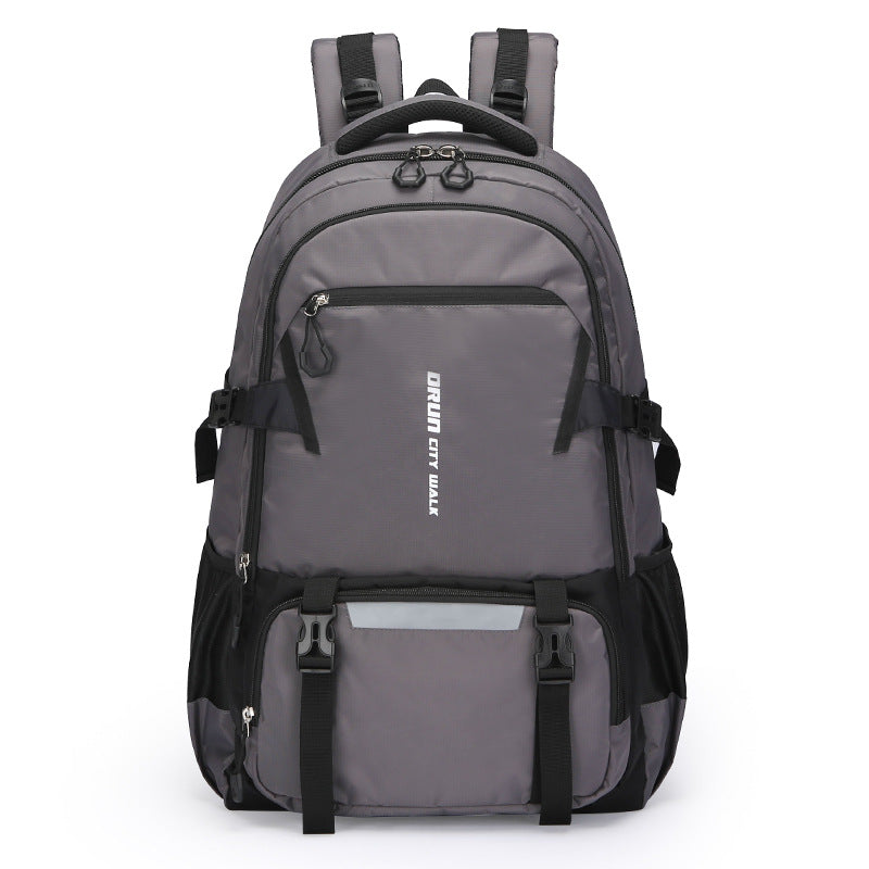 Women's High Male College Large Capacity Solid Backpacks