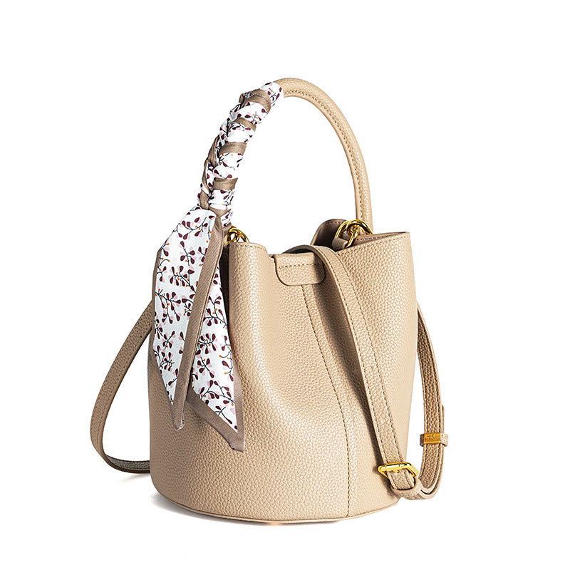 Women's Fashion Large Capacity Summer High-grade Leather Shoulder Bags