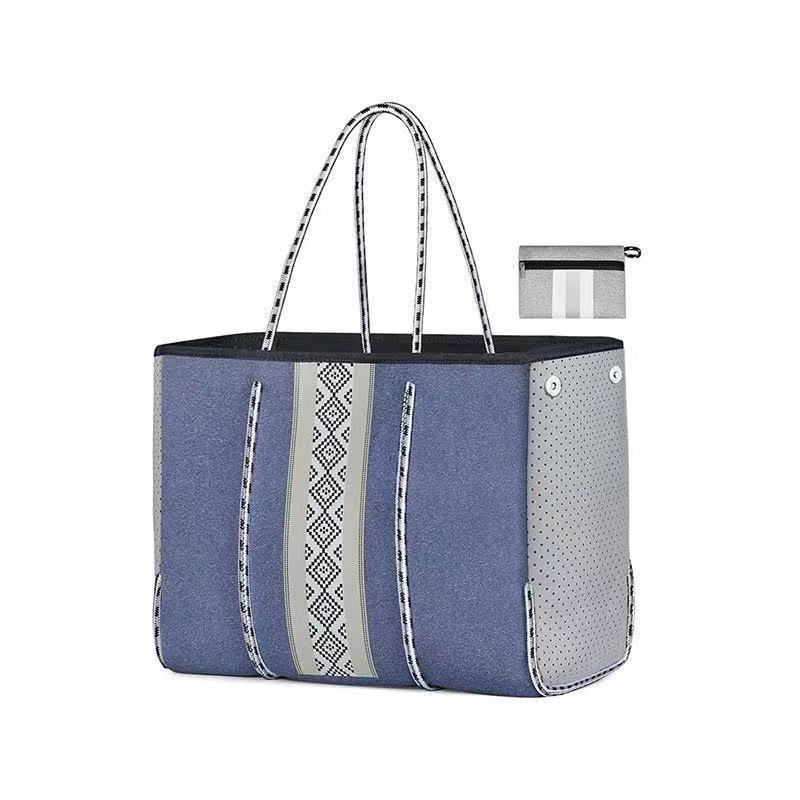 Women's Fashion Neoprene Big Large Beach Travel Bags