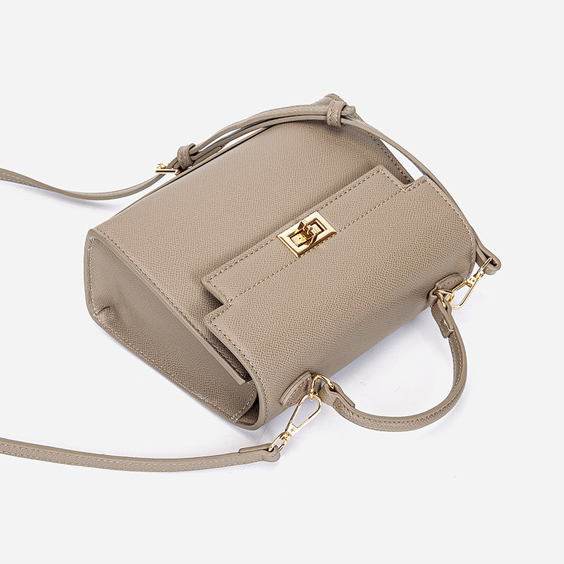 Women's Advanced Texture Mini Kelly Hand Palm Shoulder Bags