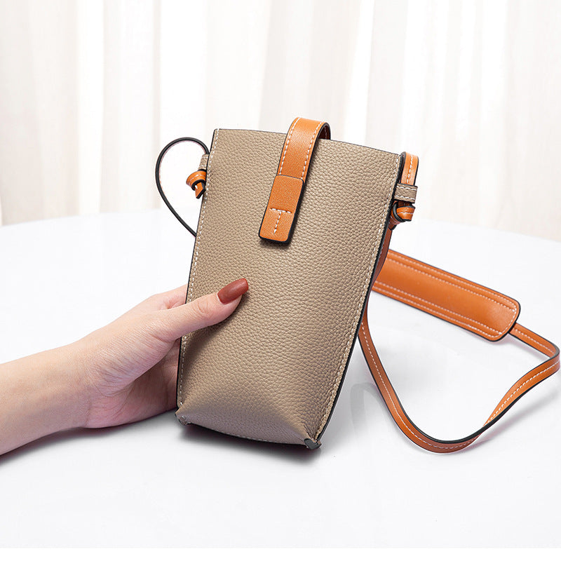 Women's Genuine Leather Summer Retro Single Mini Crossbody Bags