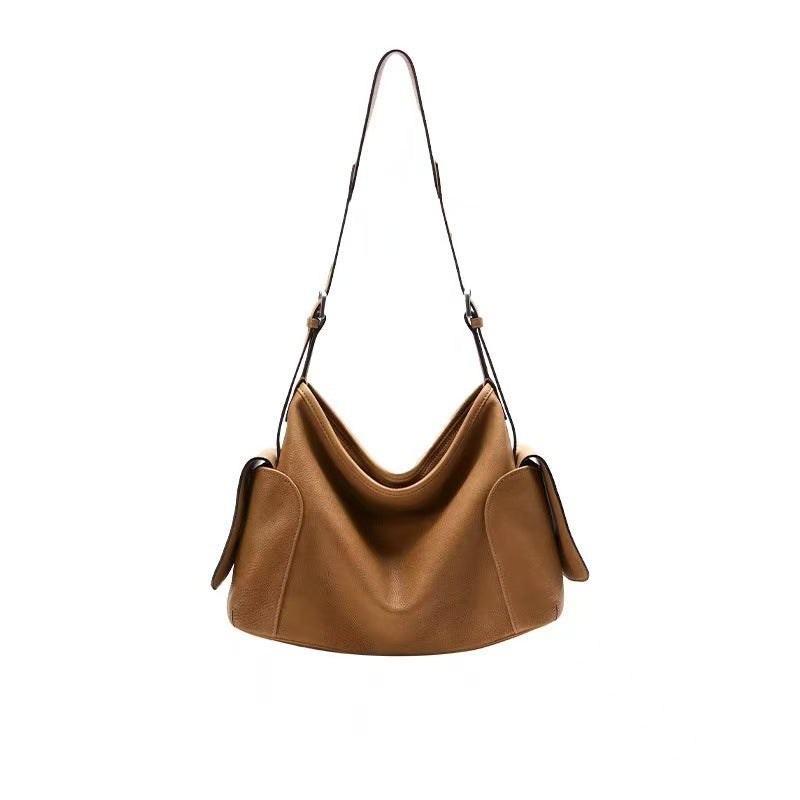 Women's Xi Vegetable Tanned Calf Skin Large Crossbody Bags