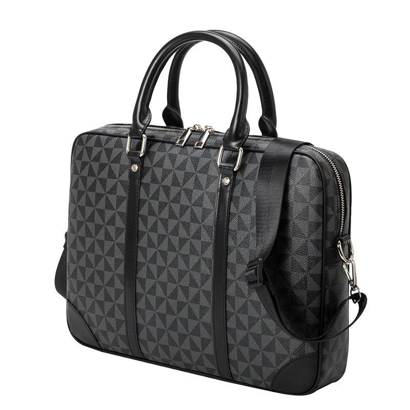 Women's & Men's & File Fashion Large Capacity Portable Men's Briefcases