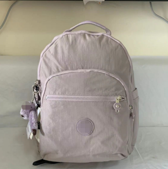 Summer Nylon Monkey Medium Side Commuter Backpacks