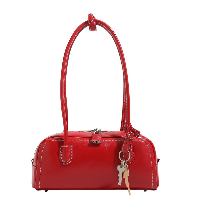 Ballet Gold Red Sweet Cool Underarm Baguette Bridal Armpit Bags