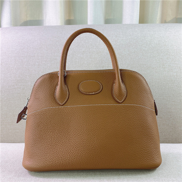 Women's First Layer Cowhide Bowling Shell Fashion Handbags