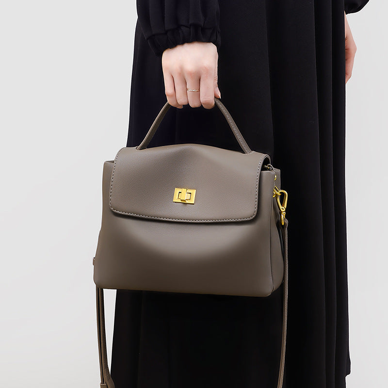 Summer Poor Genuine Leather Commuter Trendy Bags