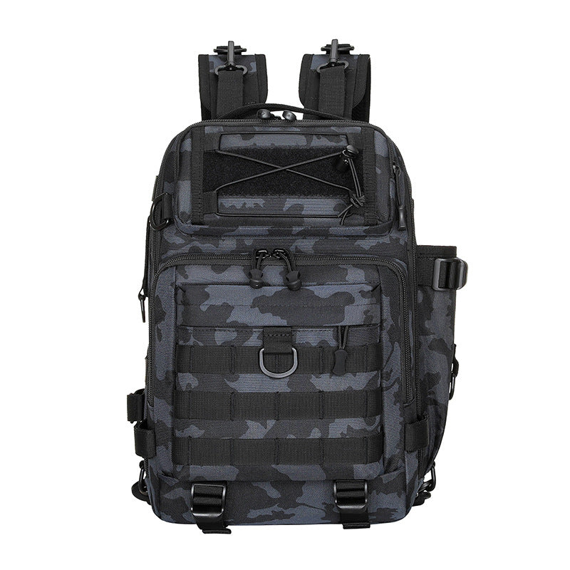 Men's Unique Camouflage Tactics Fishing Lure Sports Backpacks