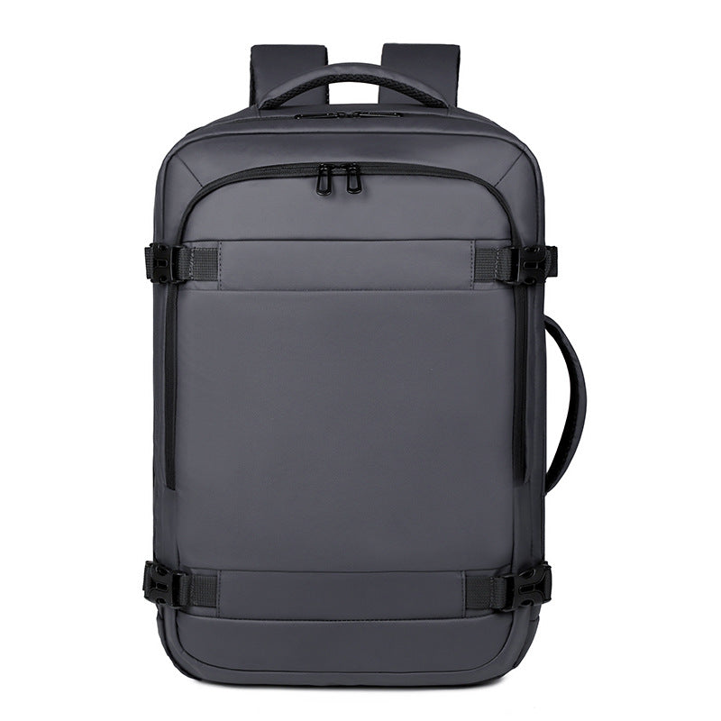 Men's Large Capacity Fashion Business Printing Word Backpacks