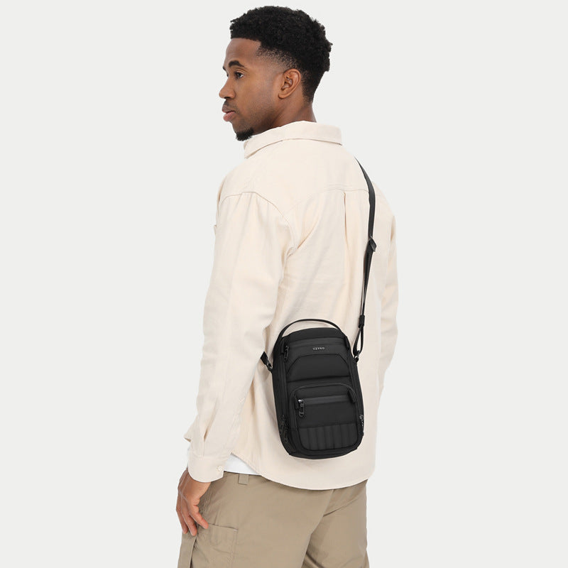 Men's Waterproof High Sense Simple Lightweight Men's Shoulder Bags