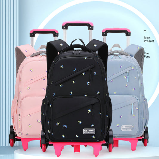 Glamorous Cool Stylish Natural Fish Printable Elementary School Students' Schoolbags