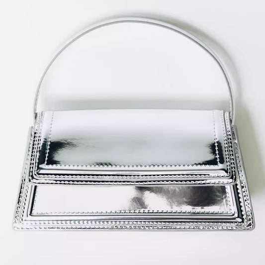 Women's Versatile Flip Mini City Fashion Small Square Bags