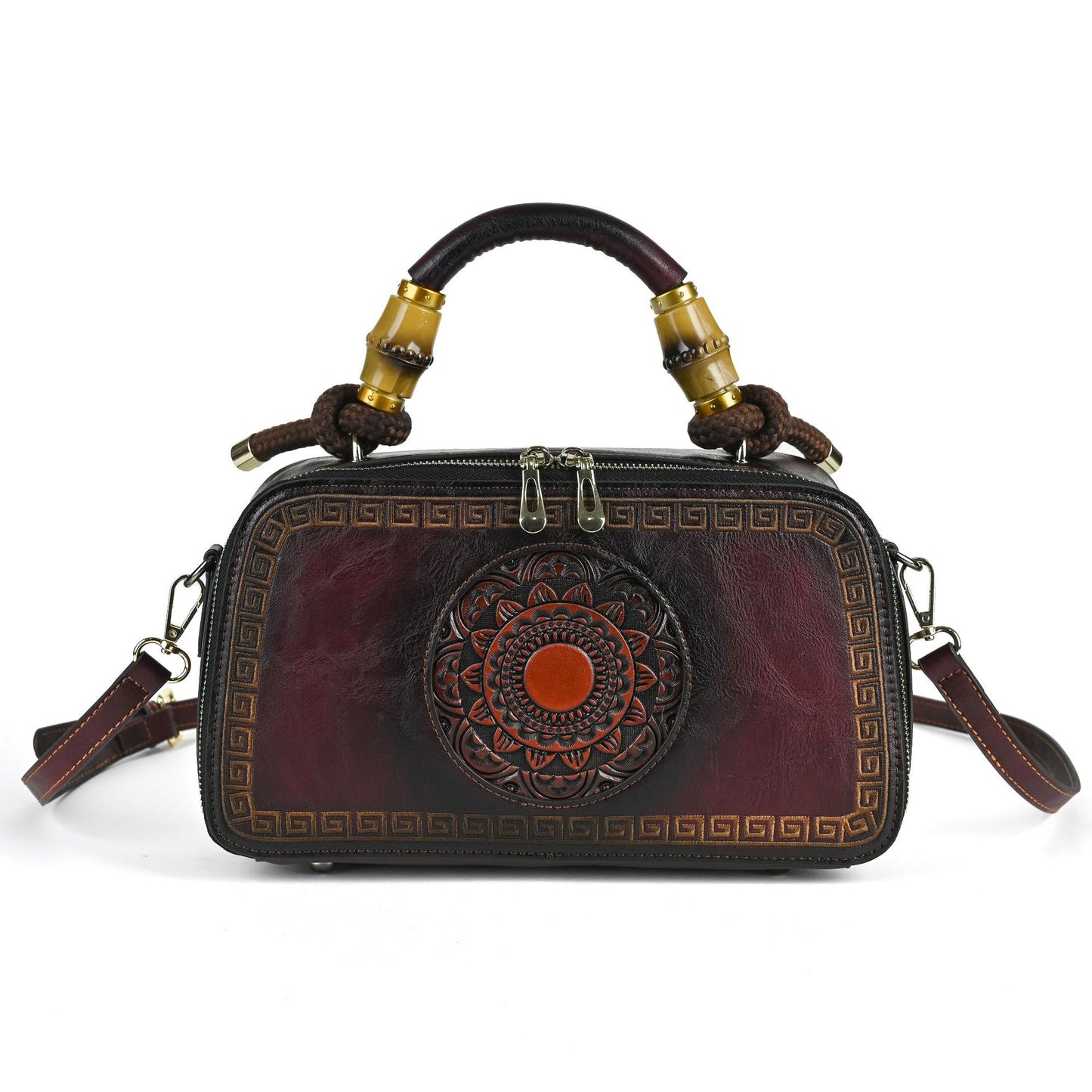 Women's Trendy Retro Chinese Style Hand-rub Color Bags