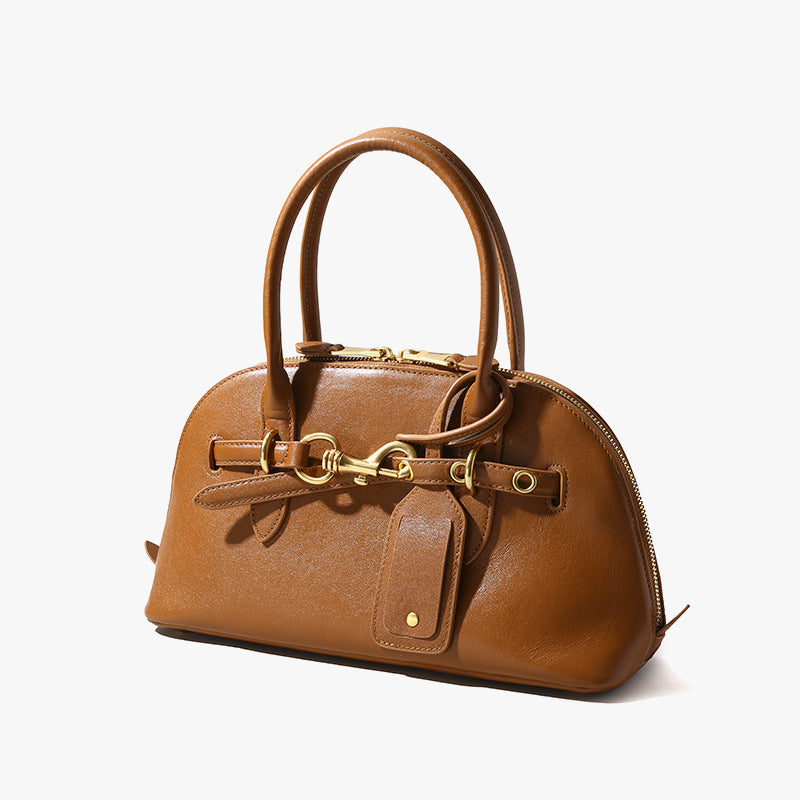 Women's Autumn Genuine Leather Fashion Commuter High-grade Handbags