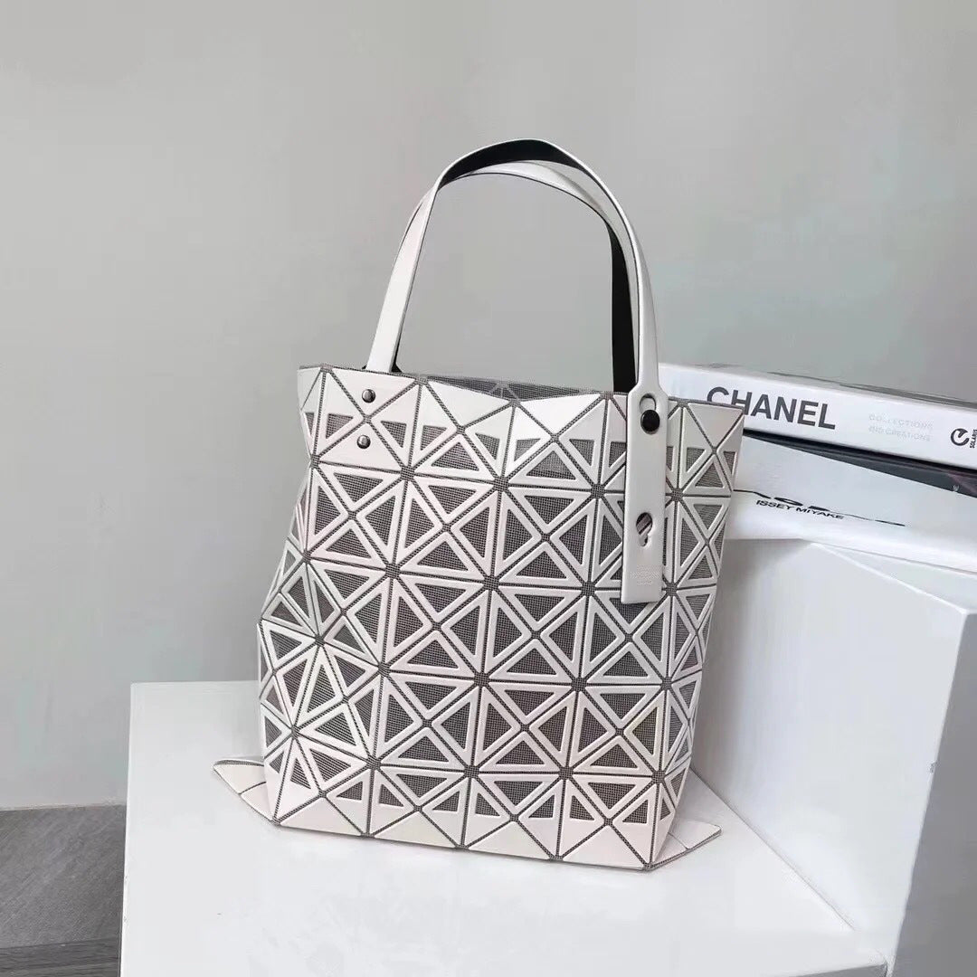Women's Versatile Frosted Hollow Rhombus File Fashion Bags