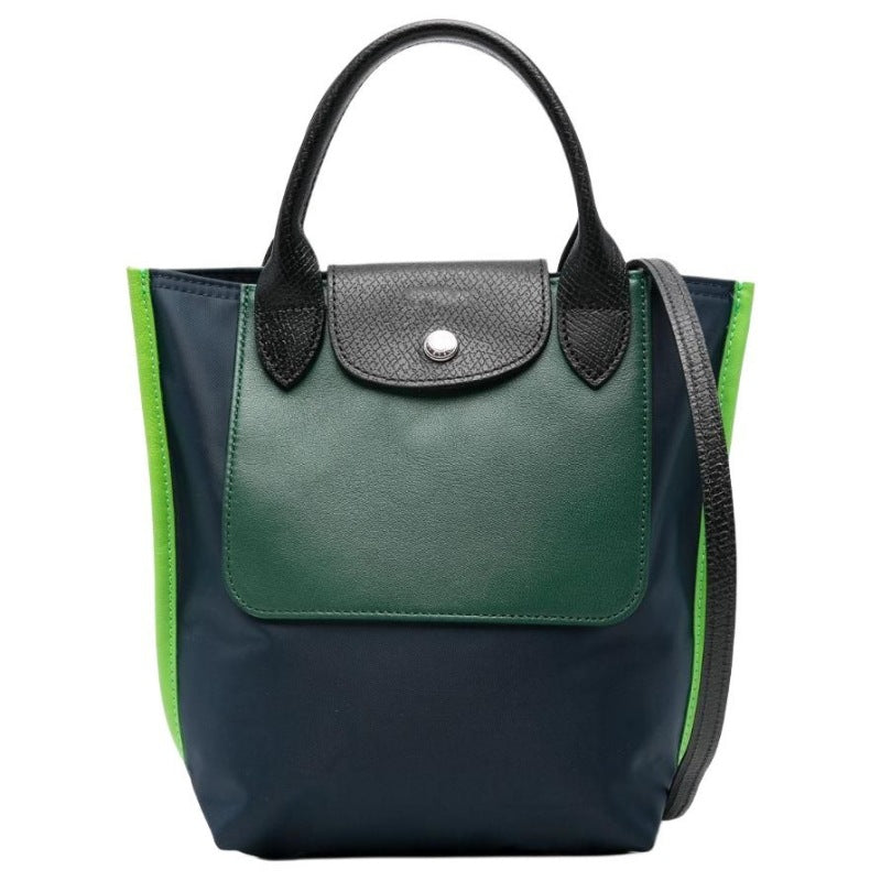 Women's French Dragon Color Matching Large Capacity Handbags