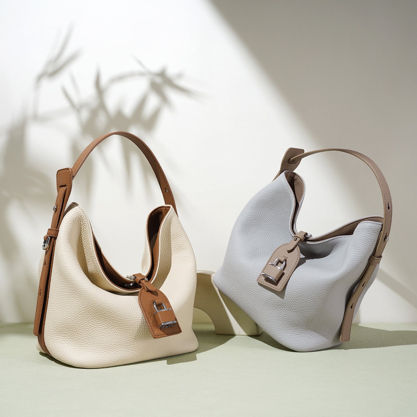 Women's High-grade Leather Design Daily Commuting For Shoulder Bags