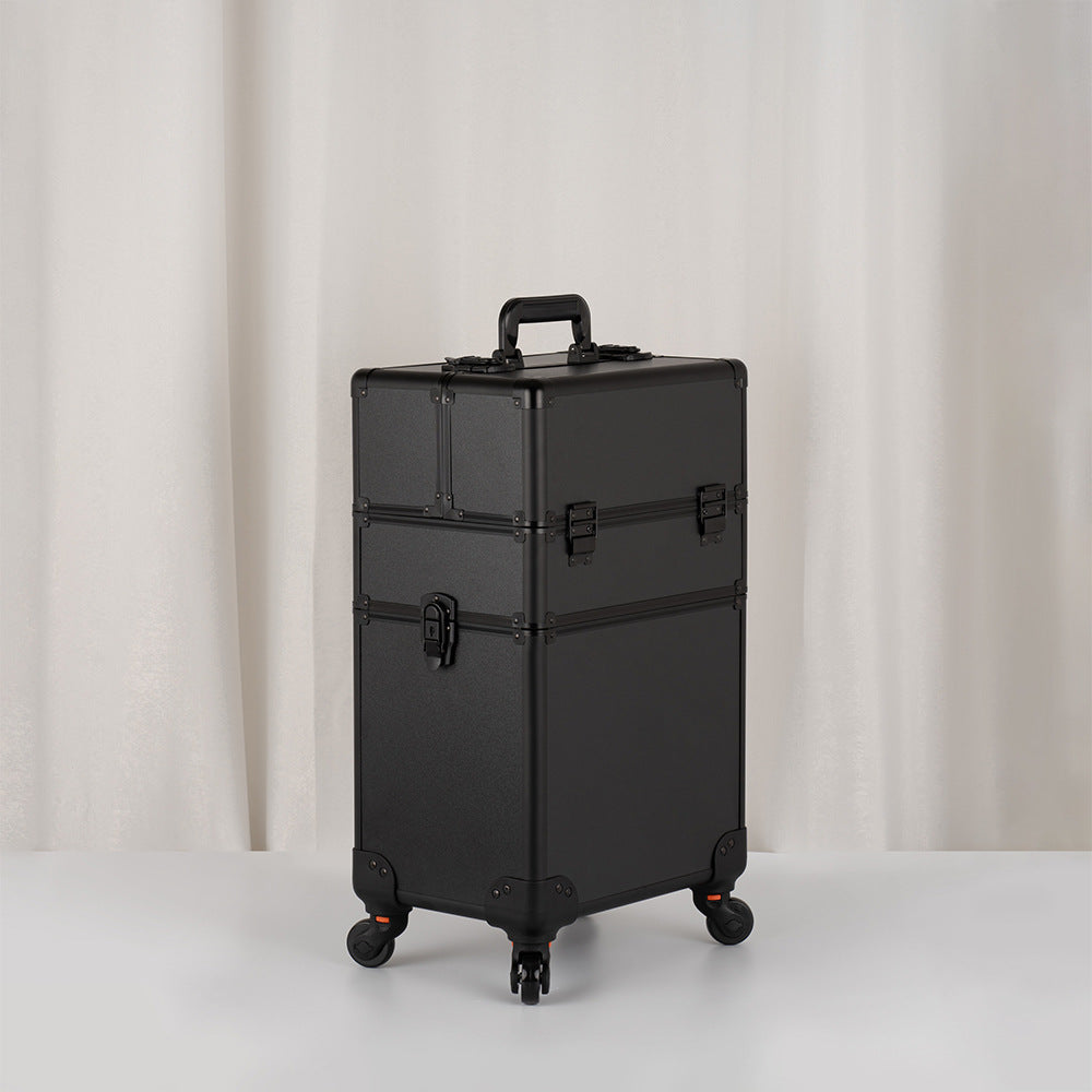 Large Capacity Storage Box With Manicure Cosmetic Cases