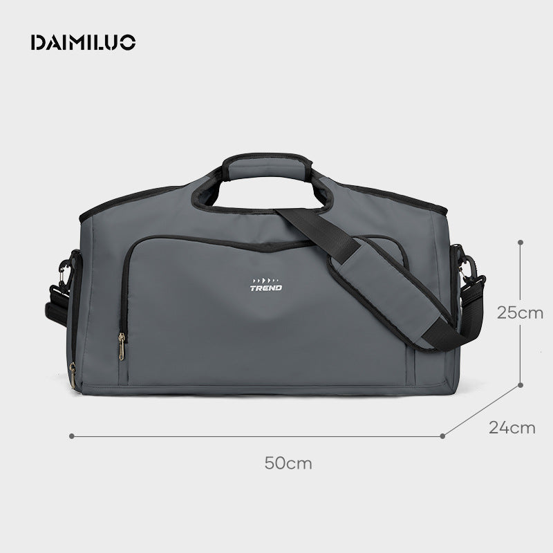 Women's Wet Separation Swim Large Capacity Short Travel Bags