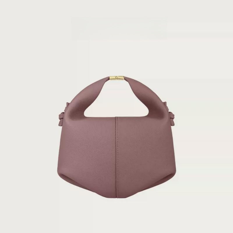 Women's Lychee Pattern Cattle Leather Design Crossbody Bags