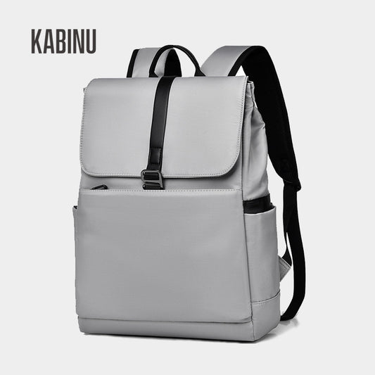 Simple Business Computer Solid Color Waterproof Backpacks
