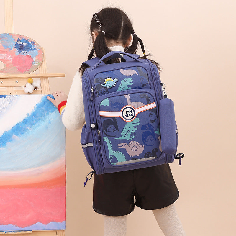 Primary Grade One Two Three To Six Burden Elementary School Students' Schoolbags